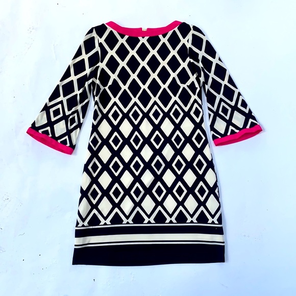 geometric shift dress tunic dress mod